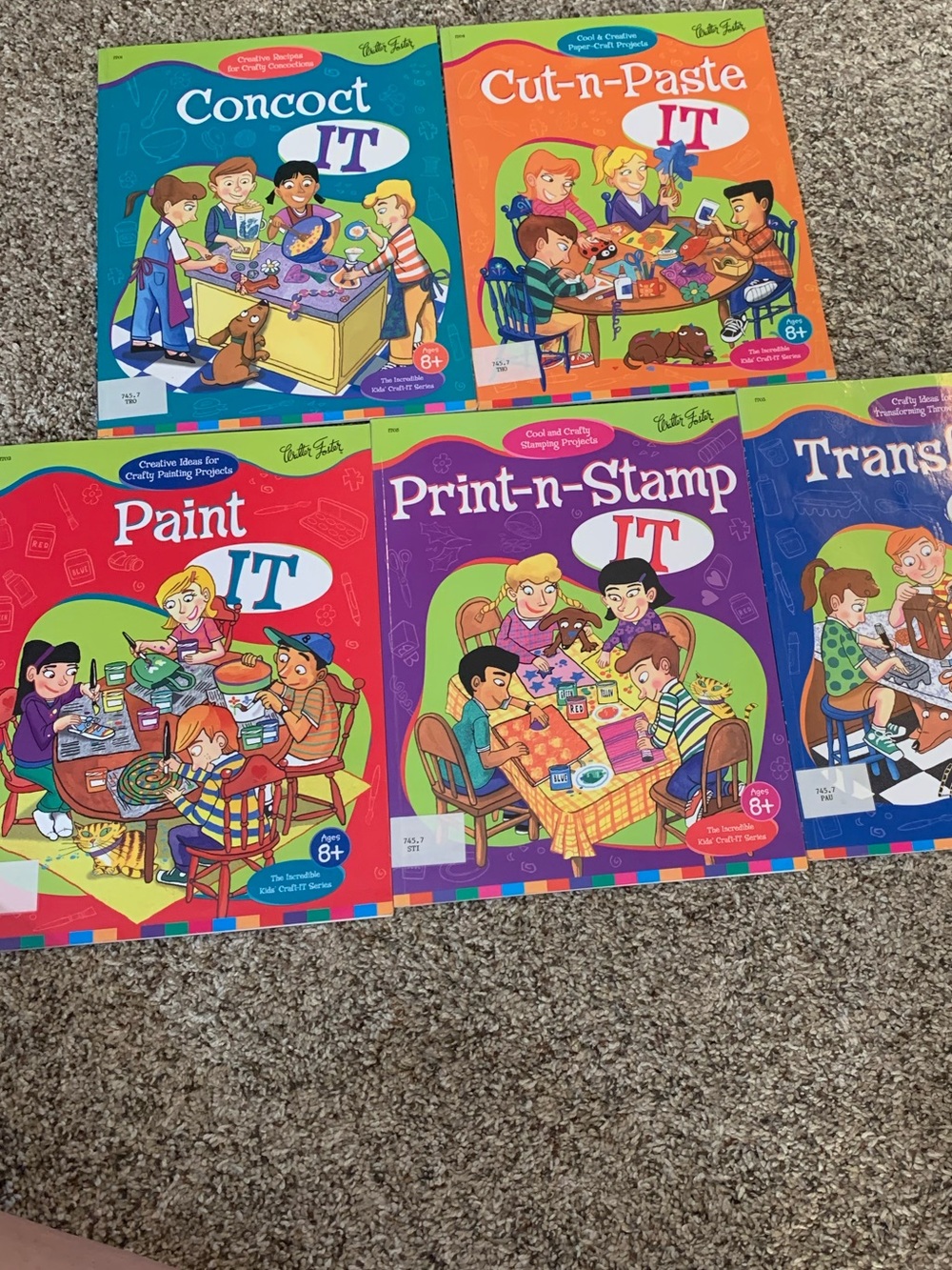 Kids complete Creative crafting/Activity Book Set Series 8+